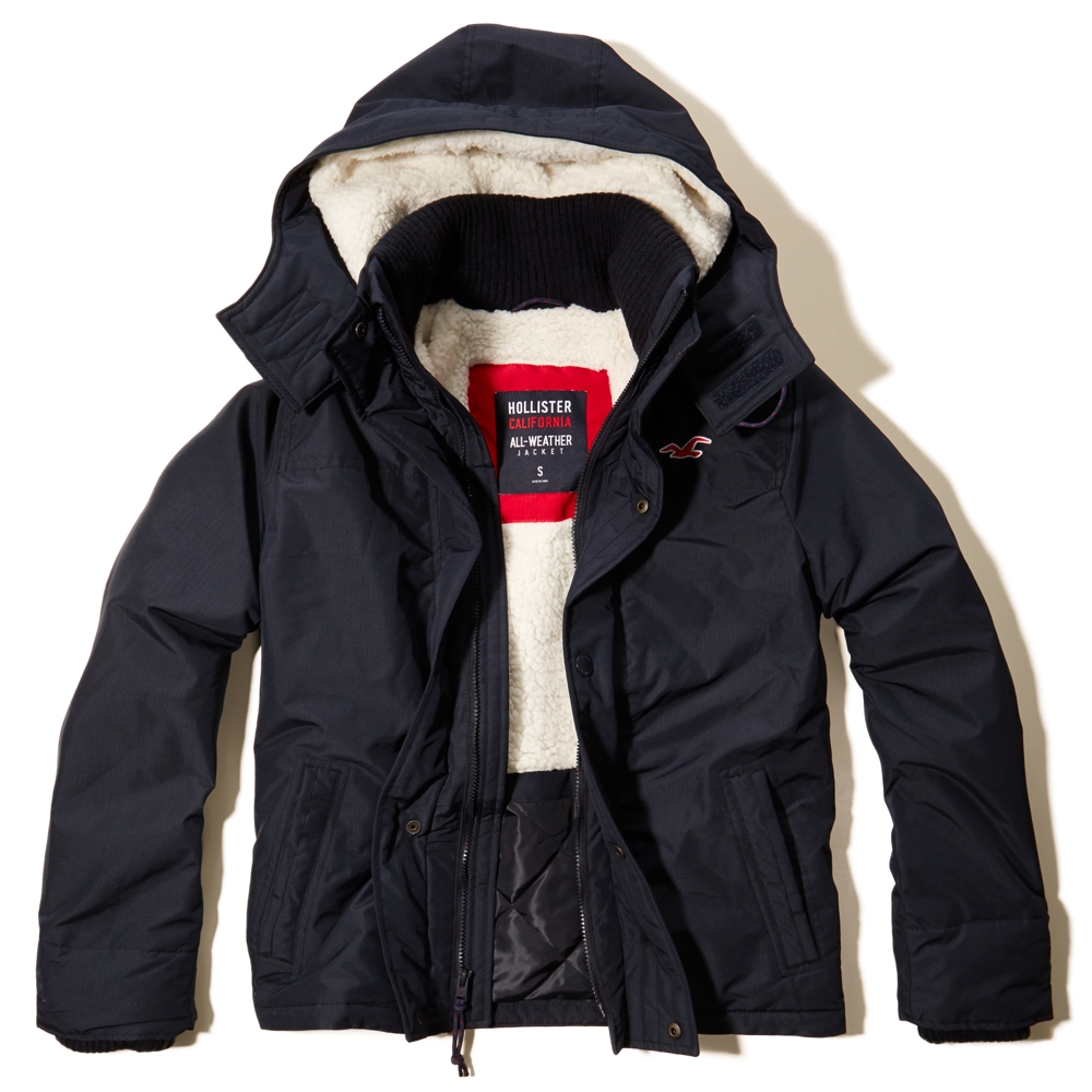 Guys The Hollister All-Weather Jacket | Guys Clearance | HollisterCo.com