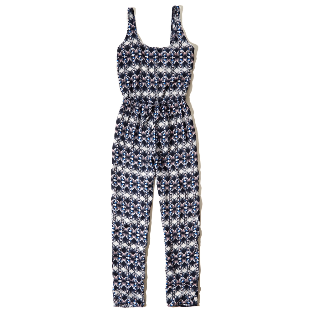 Girls Geo Print Jumpsuit Girls Clearance