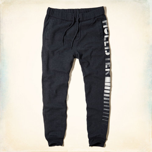Guys Hollister Fleece Jogger Pants | Guys Jeans & Bottoms | HollisterCo.com