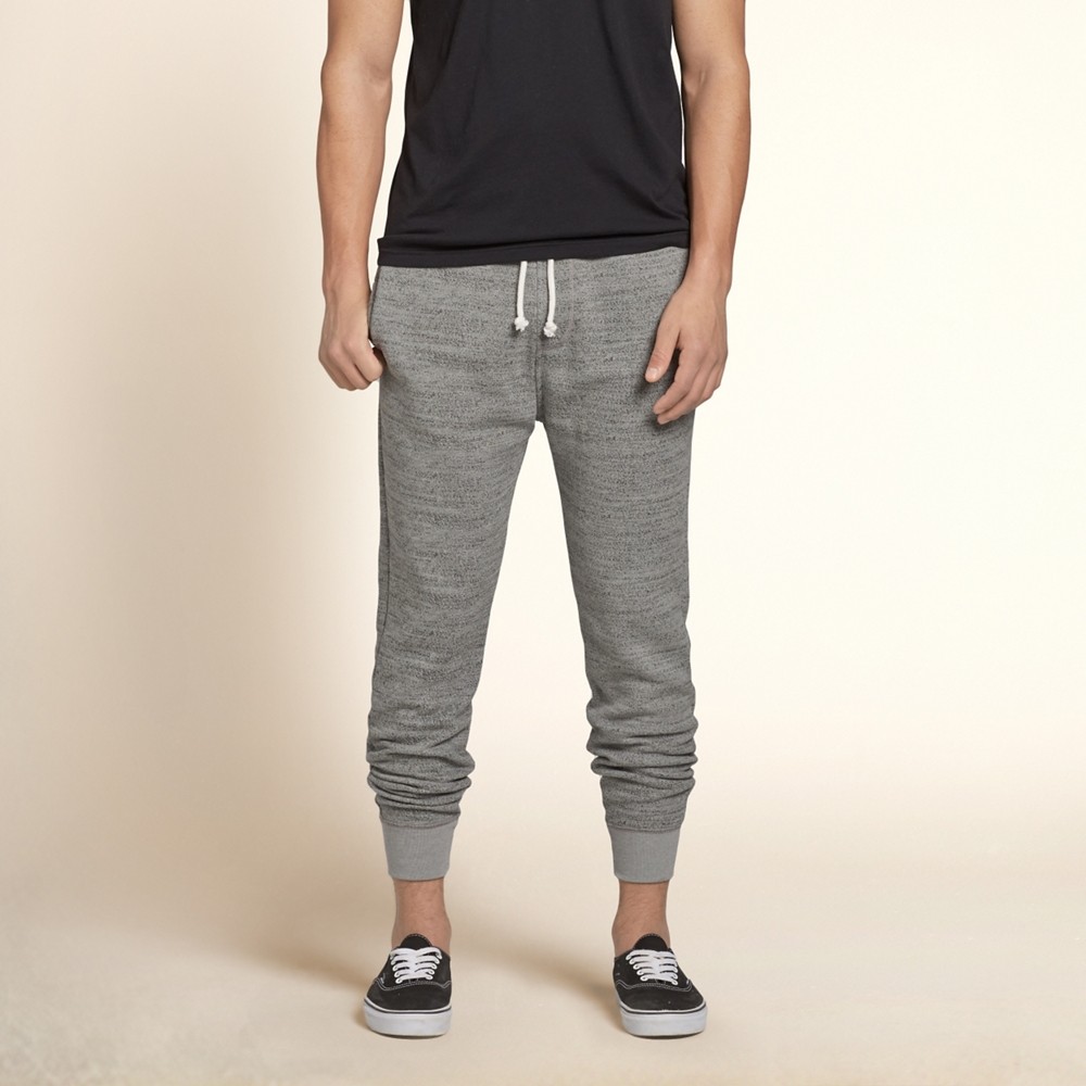 hollister high rise dad joggers