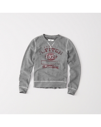 Parliament Thick Soft Textured Standard Fit Embroidered Fleece Boys' Sweatshirt - 11230