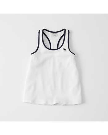 abercrombie swimwear ribbed playground twist tank pool swim