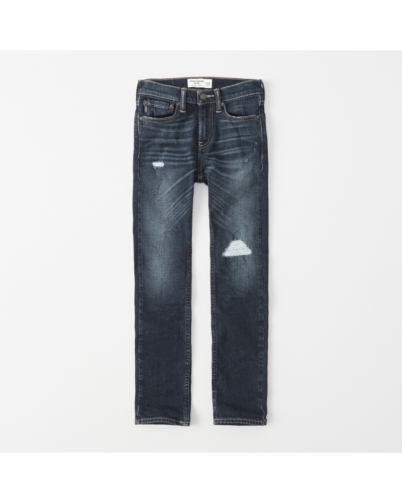 boys ripped skinny jeans | boys bottoms | Abercrombie.com