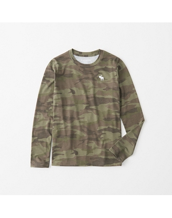 abercrombie camo shirt