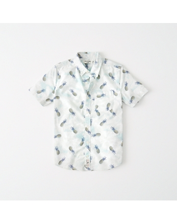 Ecru Poplin Boys Pants Set