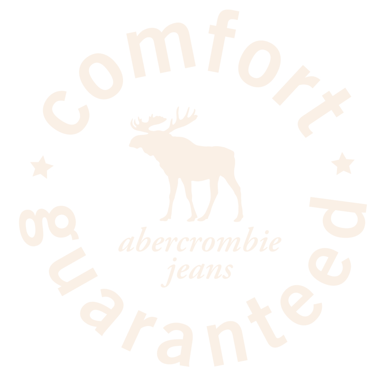 abercrombie jeans. comfort guaranteed