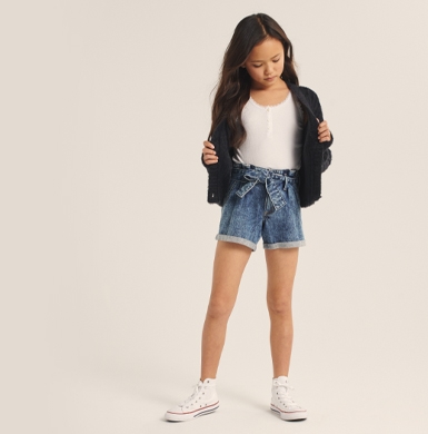 abercrombie kids girls shorts