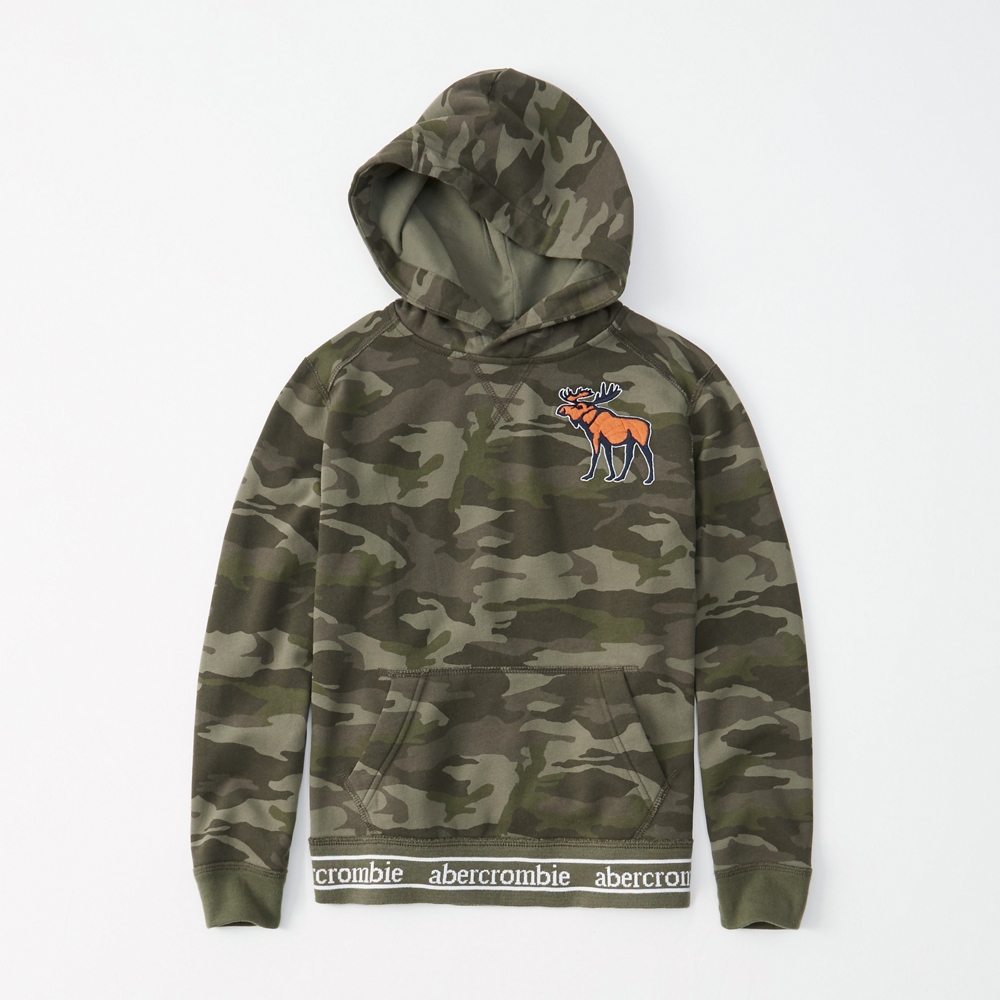 abercrombie camo hoodie