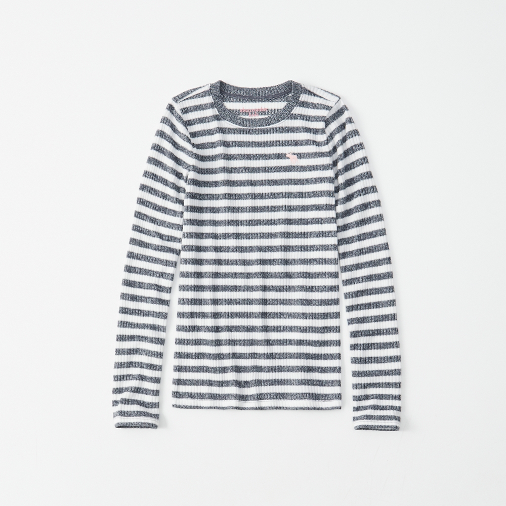 cozy ribbed crewneck tee