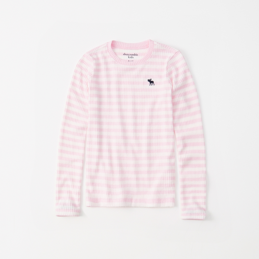 cozy ribbed crewneck tee