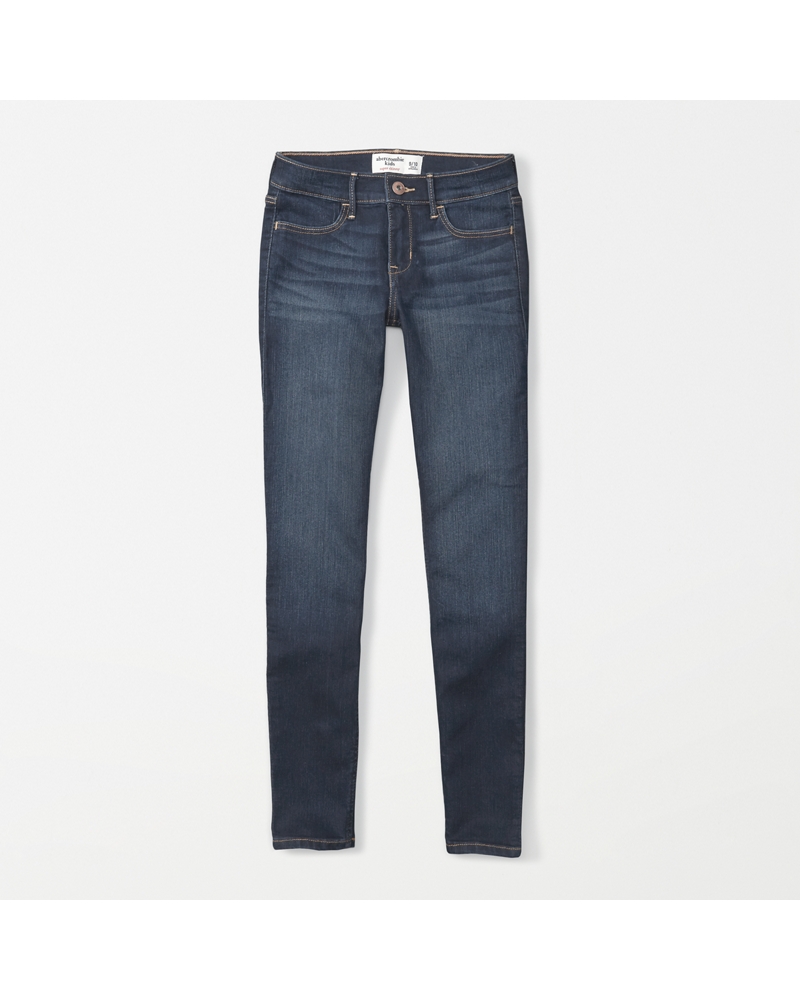 girls super skinny jeans | girls bottoms | Abercrombie.com